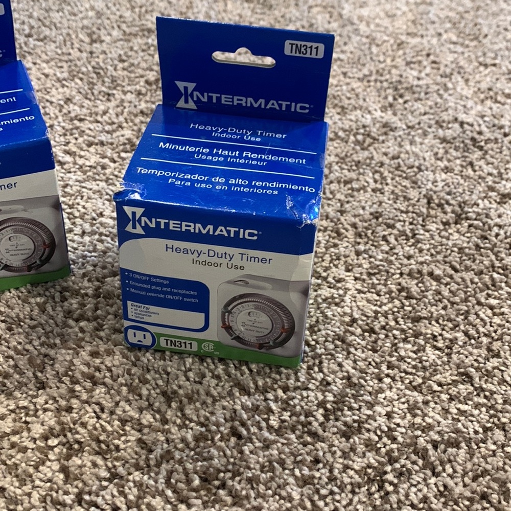 Intermatic TN311 15 Amp Heavy Duty Grounded Timer